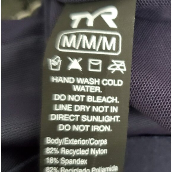 TYR Womens One Piece Swimsuit Size Medium Controlfit Chlorine Resistant UPF 50+ - Picture 9 of 9